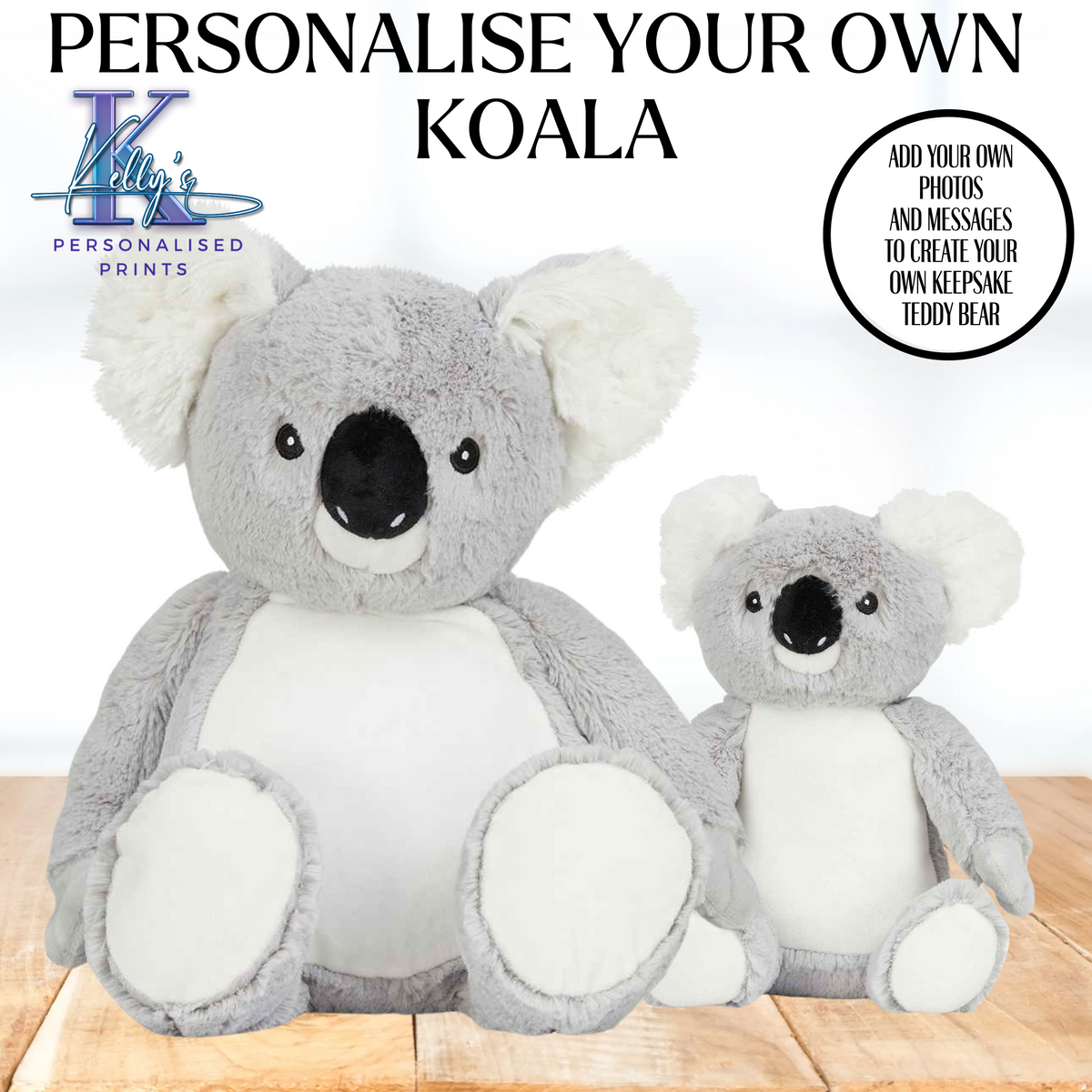 Personalised Koala Teddy Bear