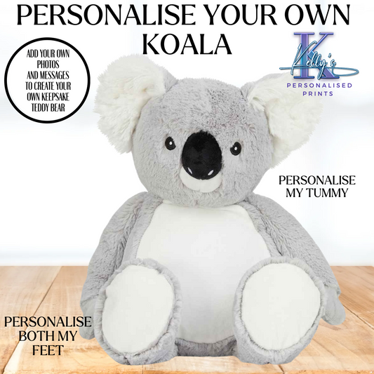 Personalised Koala Teddy Bear