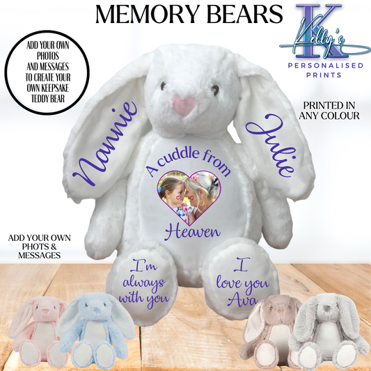 Memory Teddy Bear, A cuddle from Heaven