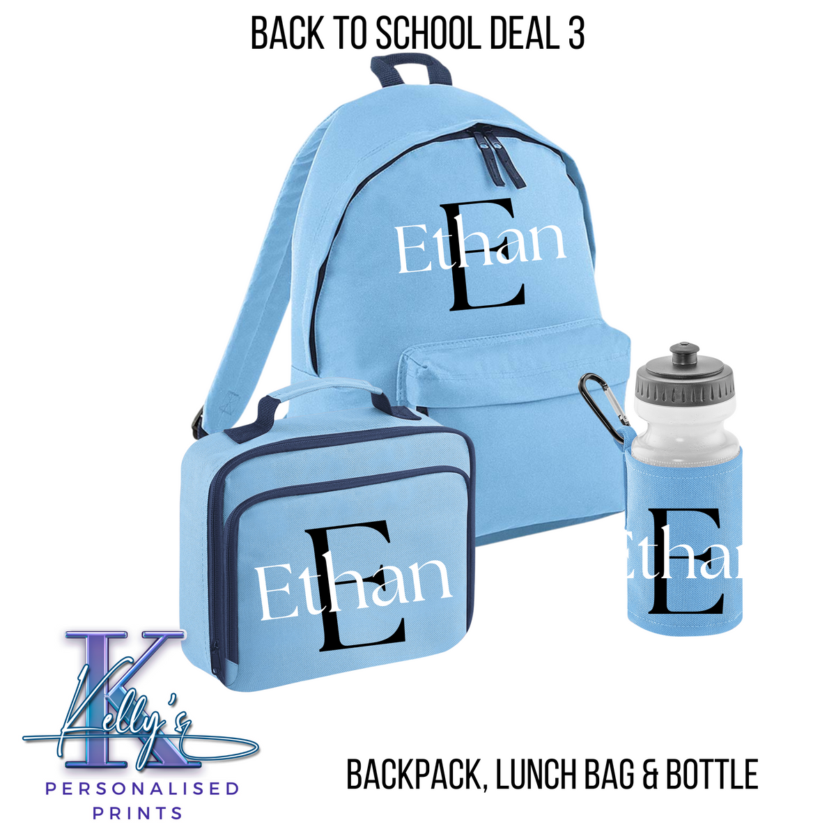 Back to school Bundle 3,Personalised Back to school set