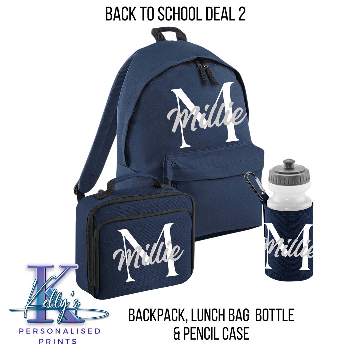 Back to school Bundle 3,Personalised Back to school set
