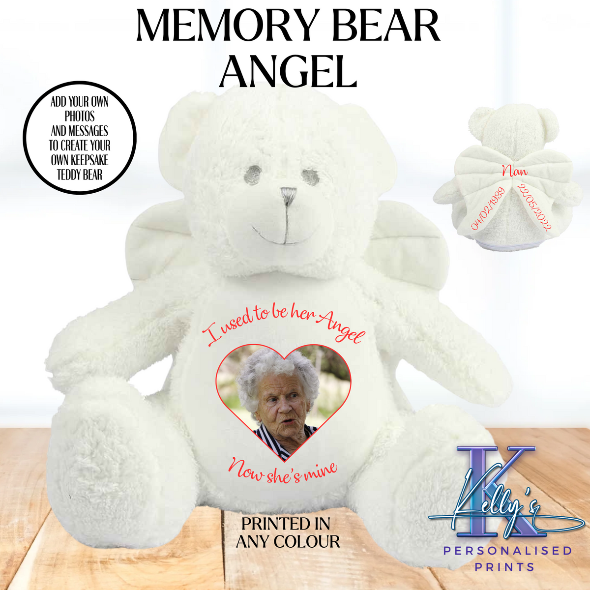 Memory Angel Teddy Bear photo teddy
