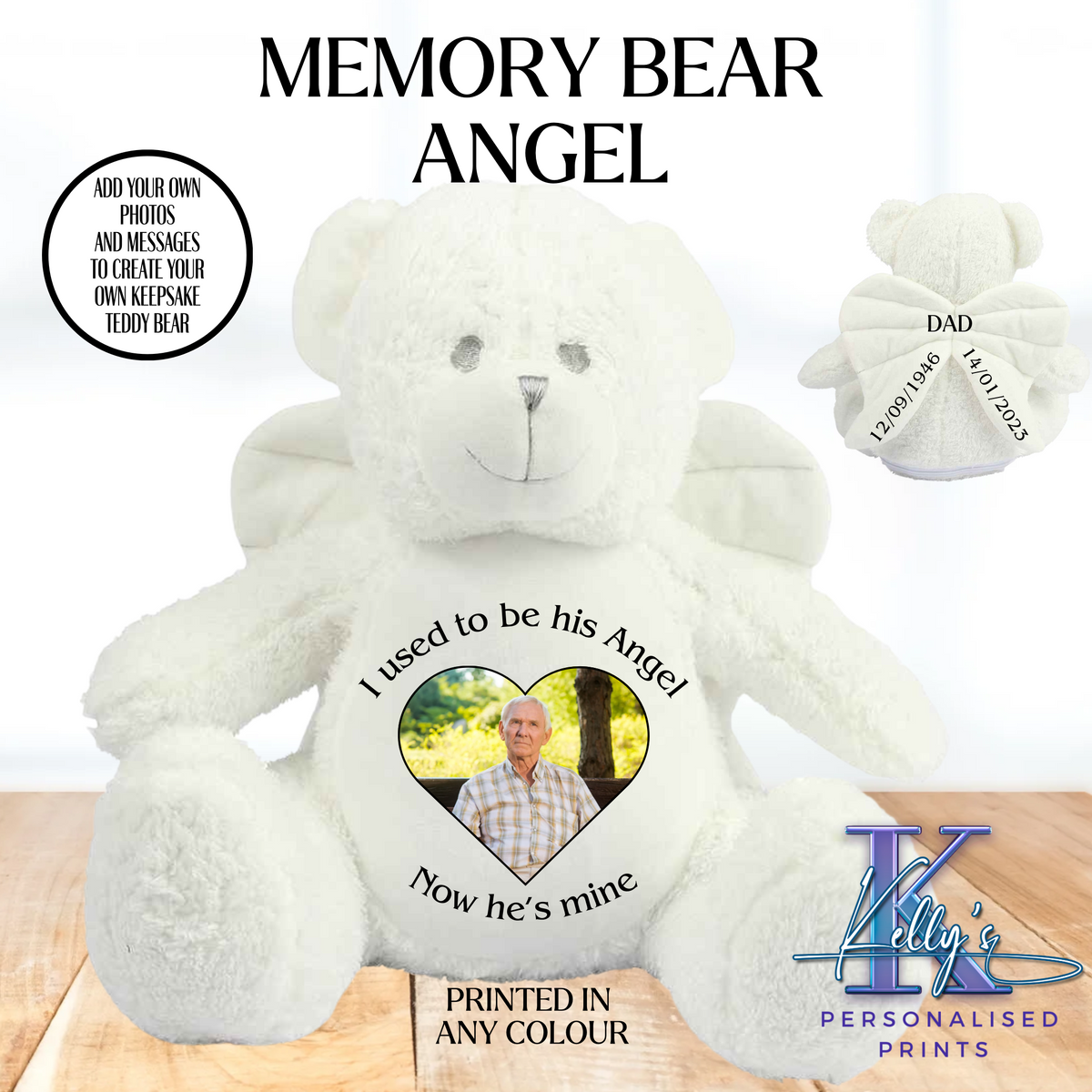 Memory Angel Teddy Bear photo teddy