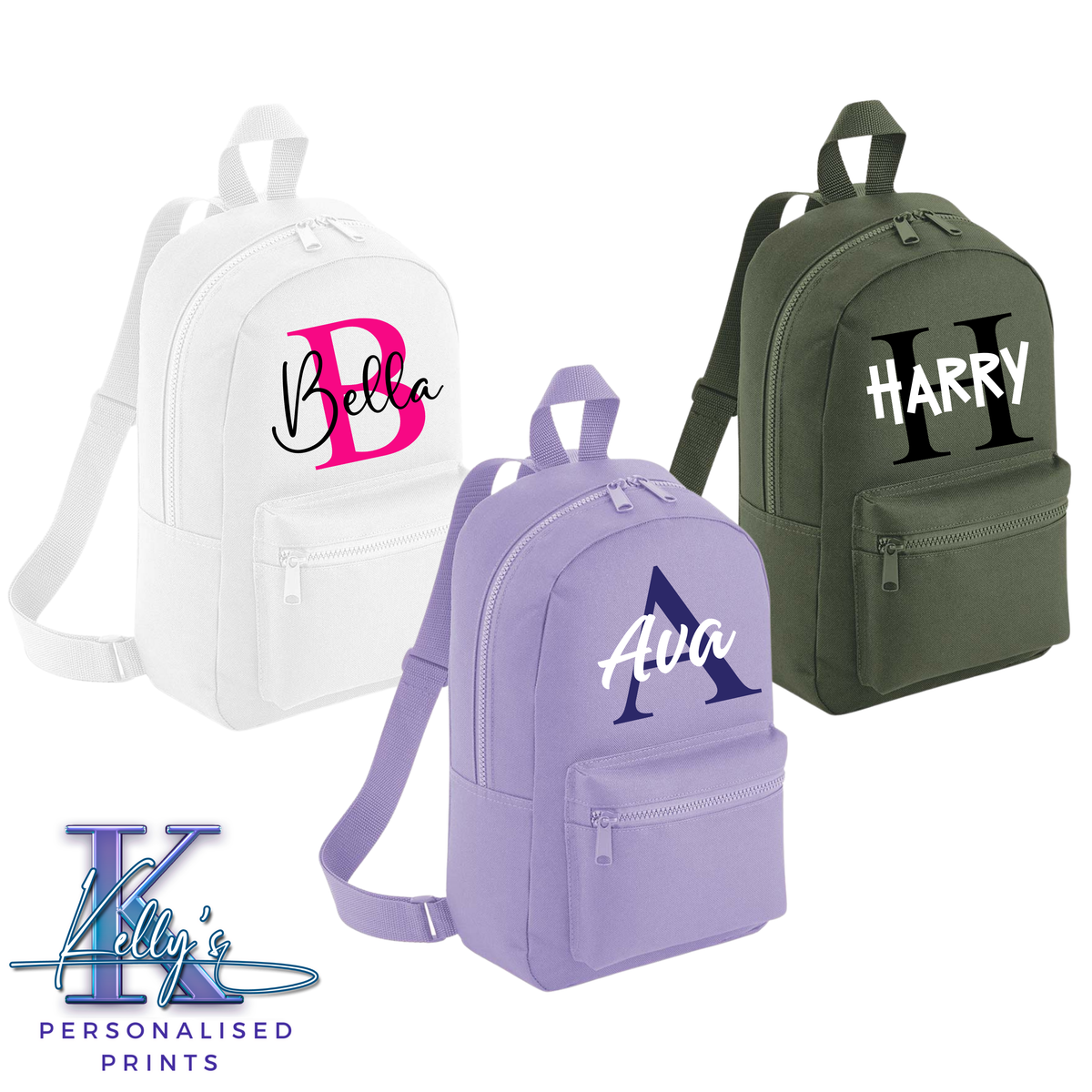 Personalised School Mini Backpack, Nursery Backpack