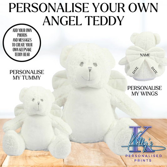 Personalised Angel Teddy Bear