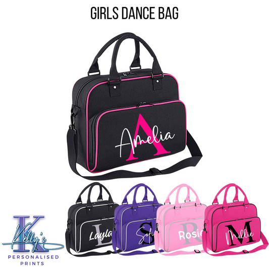 Personalised Dance Bag, Personalised Girl's Back to school bag