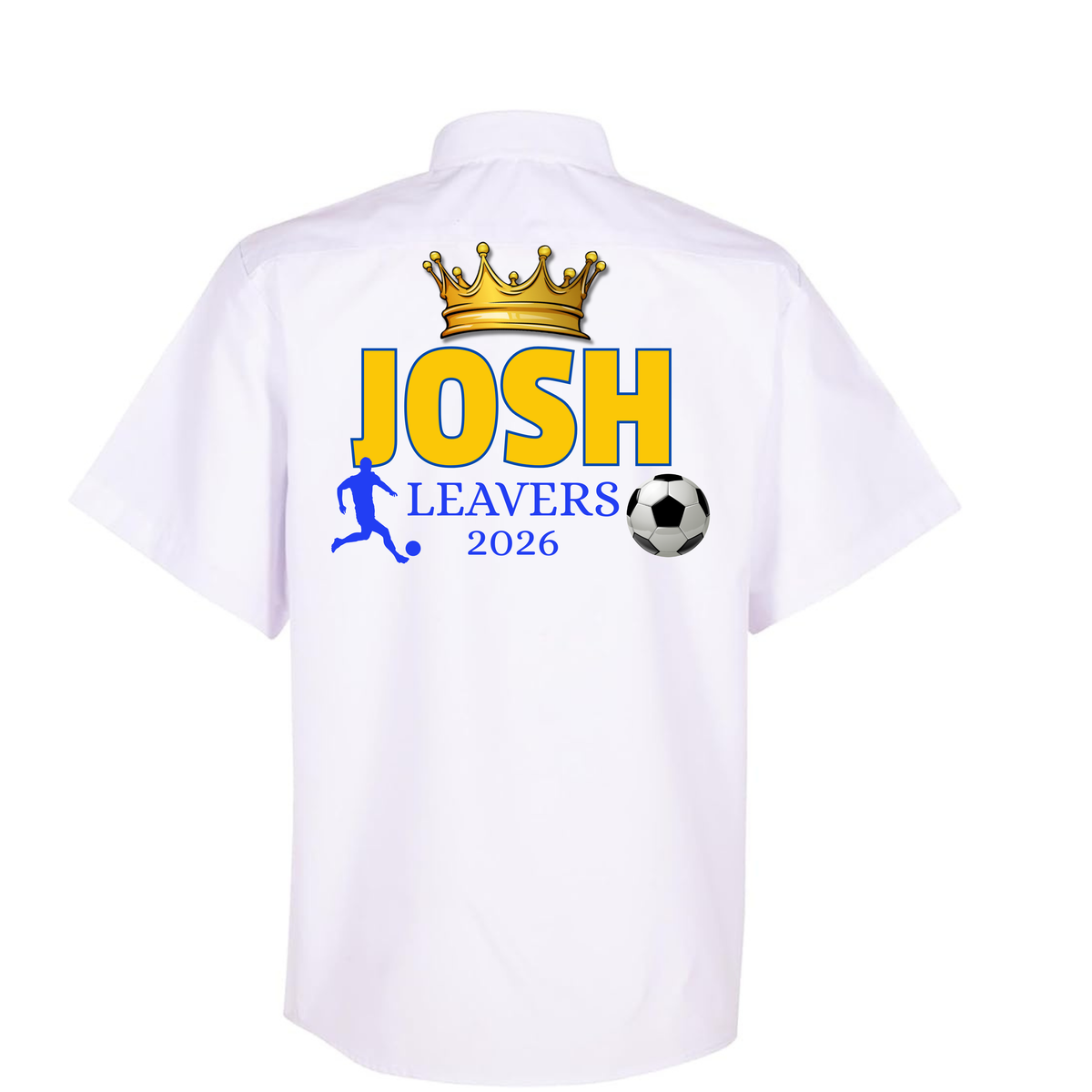 School Leavers Shirt football